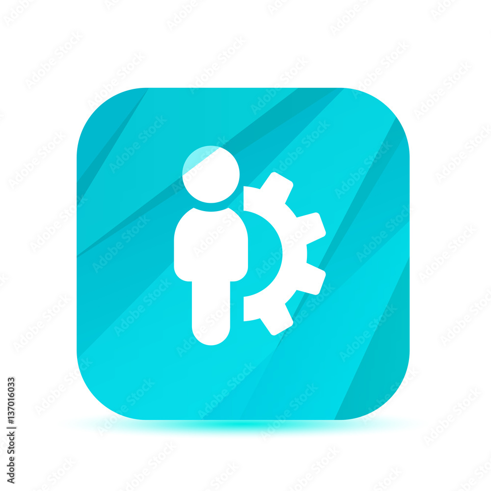 Creative Glass App Icon - Vector Creative Glass App Icon - Vector