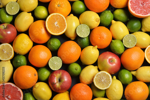 Fresh citrus fruits © davidchukalexey