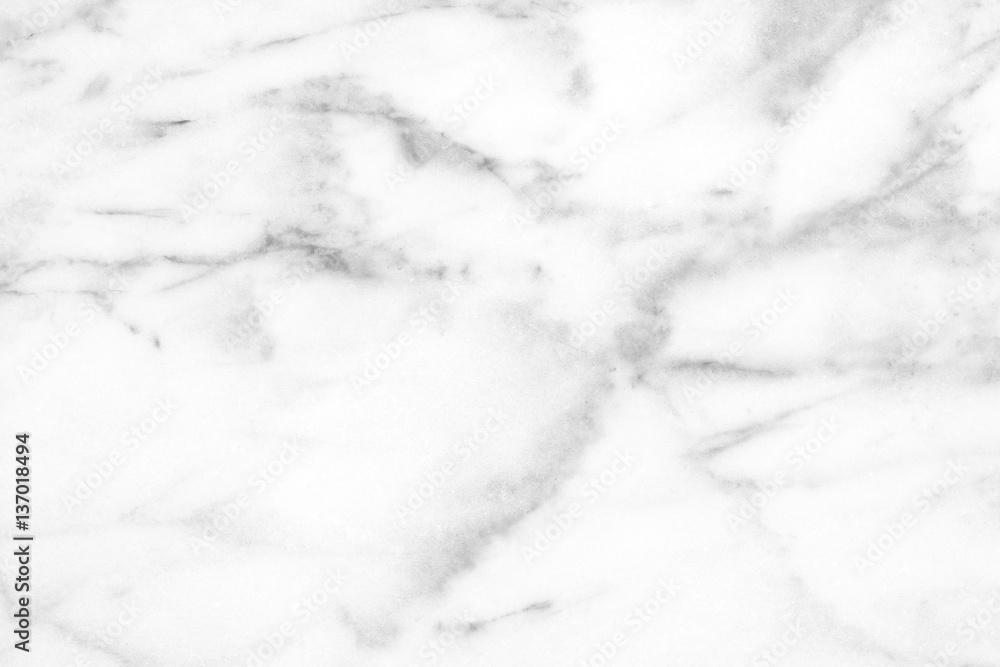 White Carrara Marble natural light surface texture