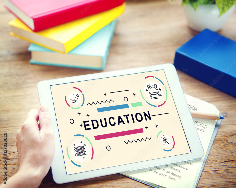 Education Learning Students Development People Graphic Concept Education Learning Students Development People Graphic Concept