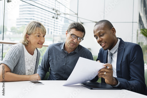 Foto Business Communication Connection People Concept