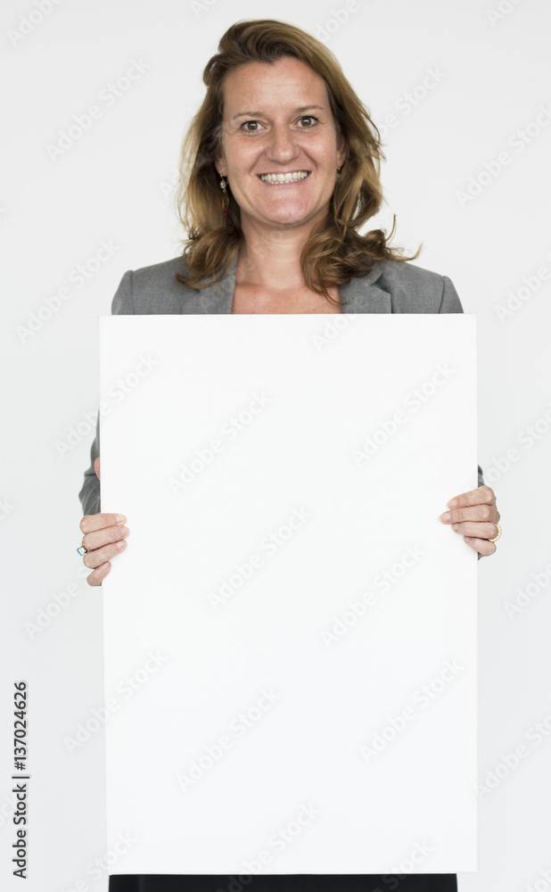 Studio People Shoot Portrait Isolated on White Studio People Shoot Portrait Isolated on White