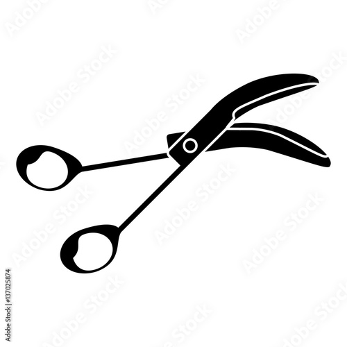 sccissors surgery tool icon pictogram vector illustration eps 10 photo