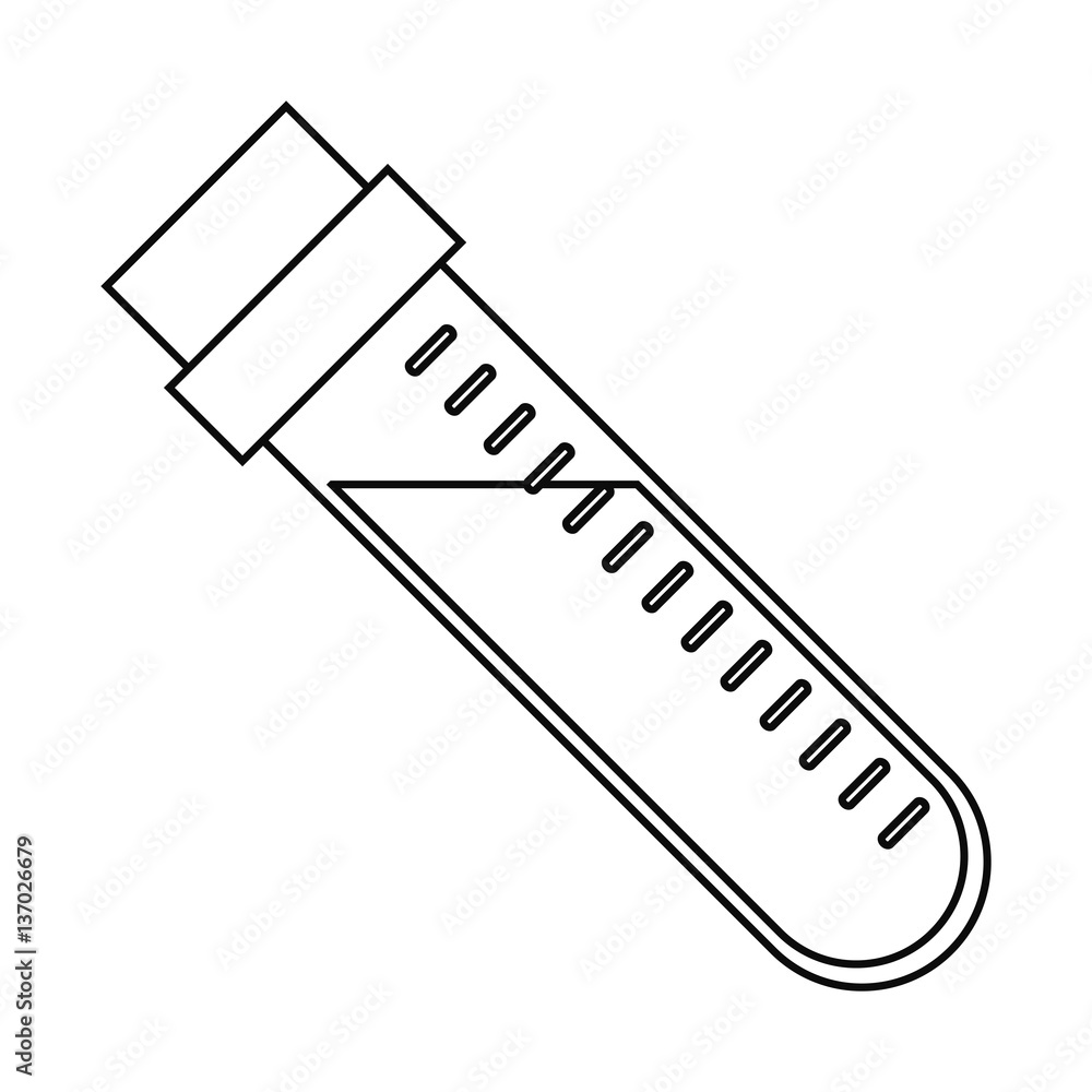 test tube laboratory medical icon thin line vector illustration eps 10 test tube laboratory medical icon thin line vector illustration eps 10