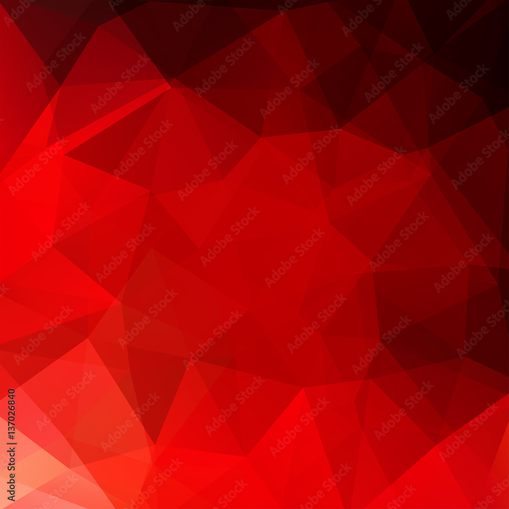 Polygonal red vector background. Can be used in cover design, book design, website background. Vector illustration Polygonal red vector background. Can be used in cover design, book design, website background. Vector illustration