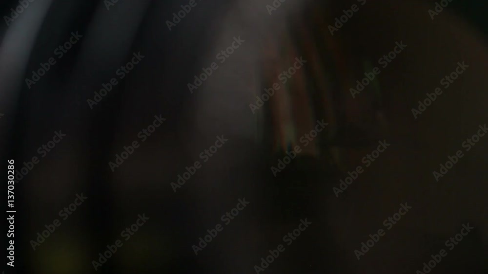 movement of the lens inside the lens. focus close-up