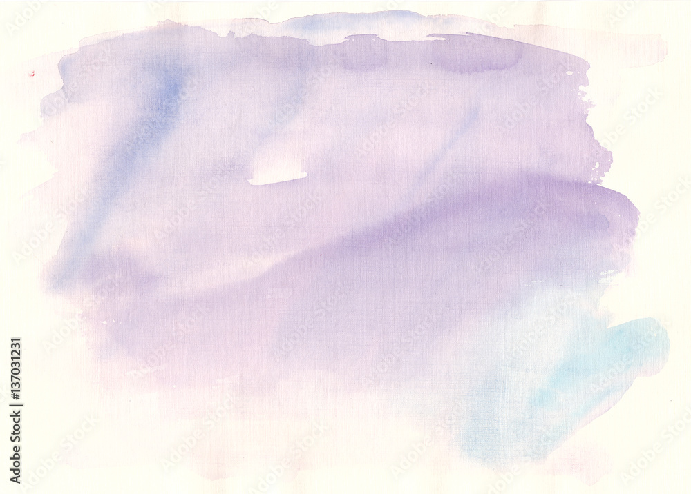 Fototapeta premium Abstract watercolor on white background