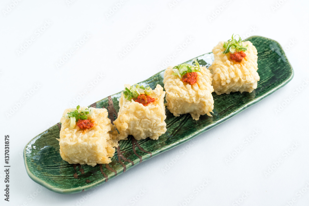 japanese deep fried tofu japanese deep fried tofu