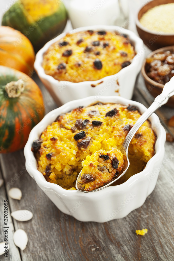 Pumpkin casserole with millet Pumpkin casserole with millet
