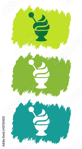 Logo carte des desserts.