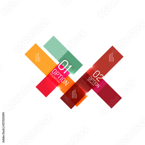 Free Download Abstract vector business geometric infographics - GFXLoad