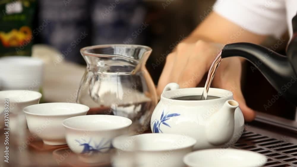 Preparing Traditional Chinese Tea Preparing Traditional Chinese Tea