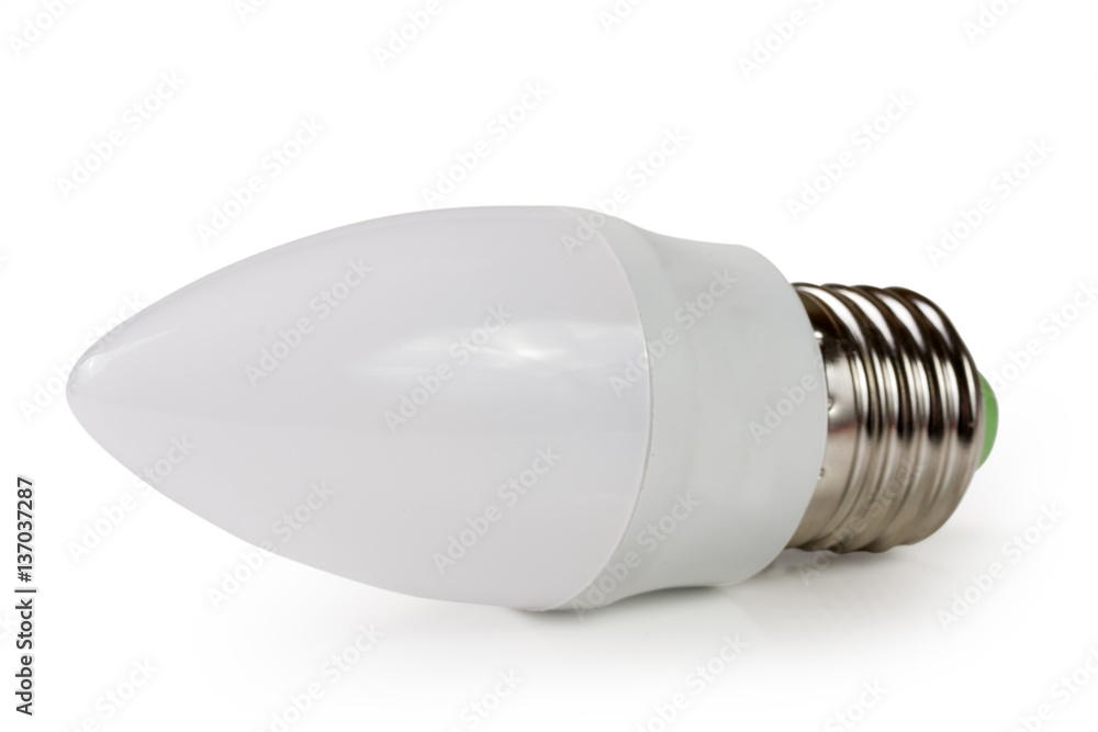 led lamp bulb isolated on white background led lamp bulb isolated on white background