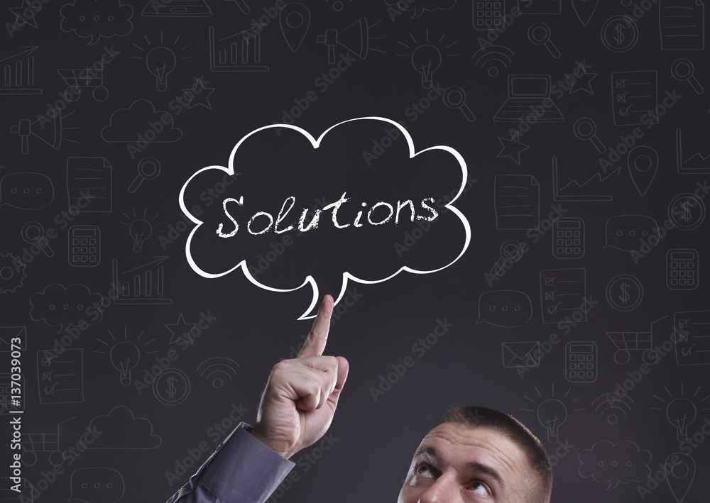 Business, Technology, Internet and marketing. Young businessman Business, Technology, Internet and marketing. Young businessman