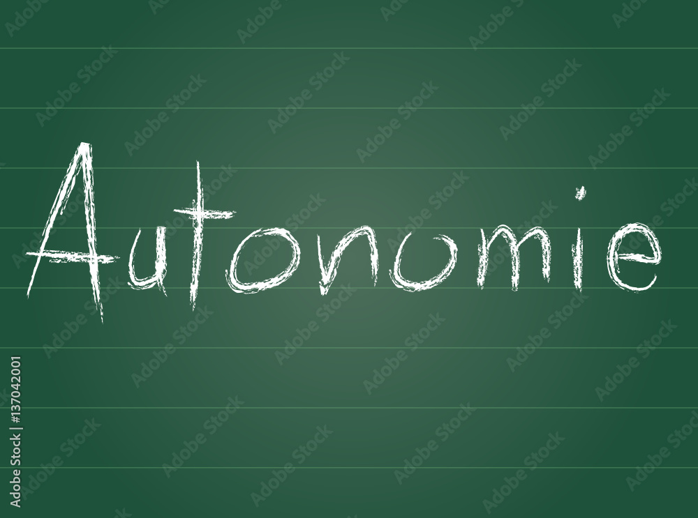Obraz premium Autonomie