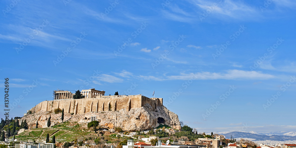 Parthenonas in Akropolis, Athens,Greece