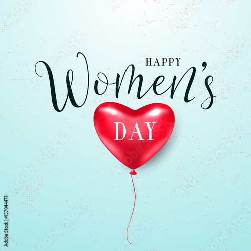 Vector illustration of 8 march womens day greeting