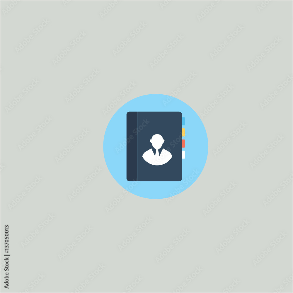 notebook icon flat design notebook icon flat design