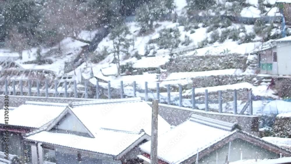 雪の街 雪の街
