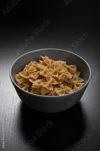 pasta farfalle photo