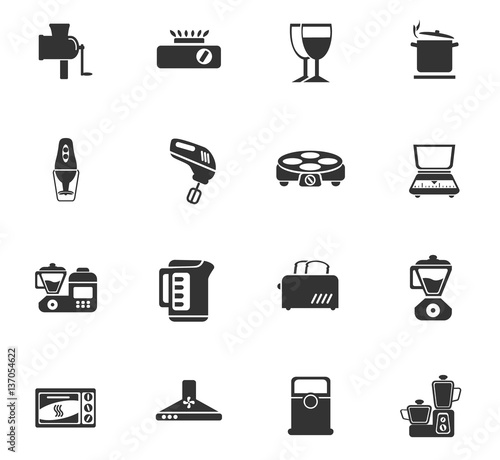 kitchen icon set