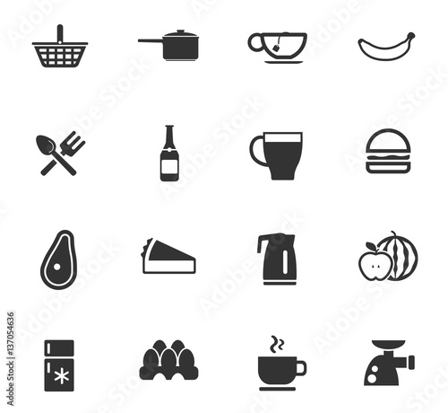 kitchen icon set