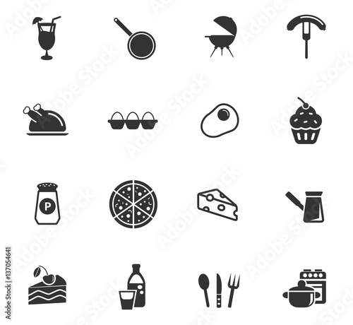 kitchen icon set