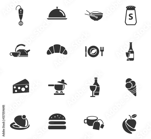 kitchen icon set