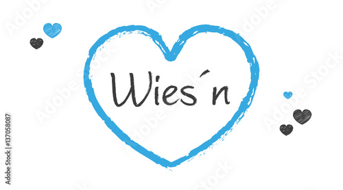 Oktoberfest | Herz | Wies´n