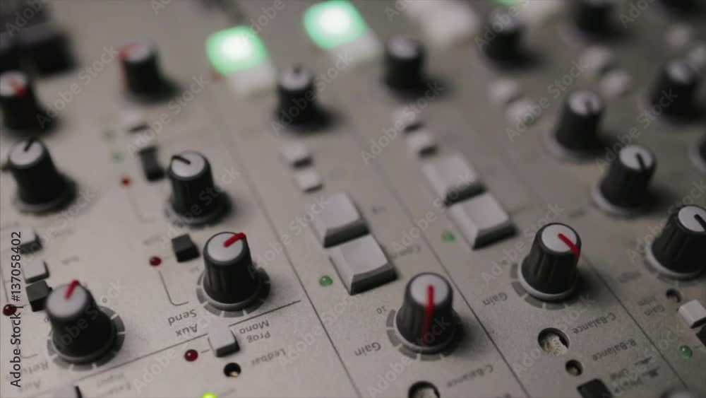 Mixing console also called audio mixer, sound board, mixing deck or mixer is an electronic device Mixing console also called audio mixer, sound board, mixing deck or mixer is an electronic device