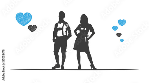 Oktoberfest | Silhouetten