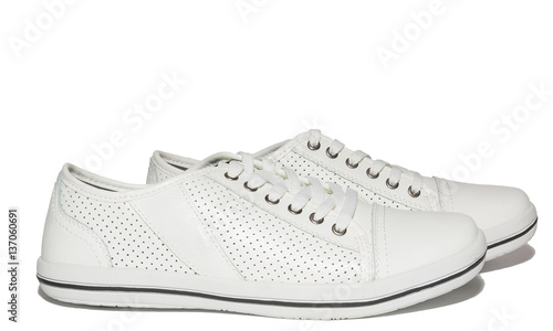 shoes on a white background