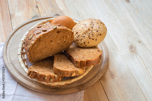 Fresh fragrant bread