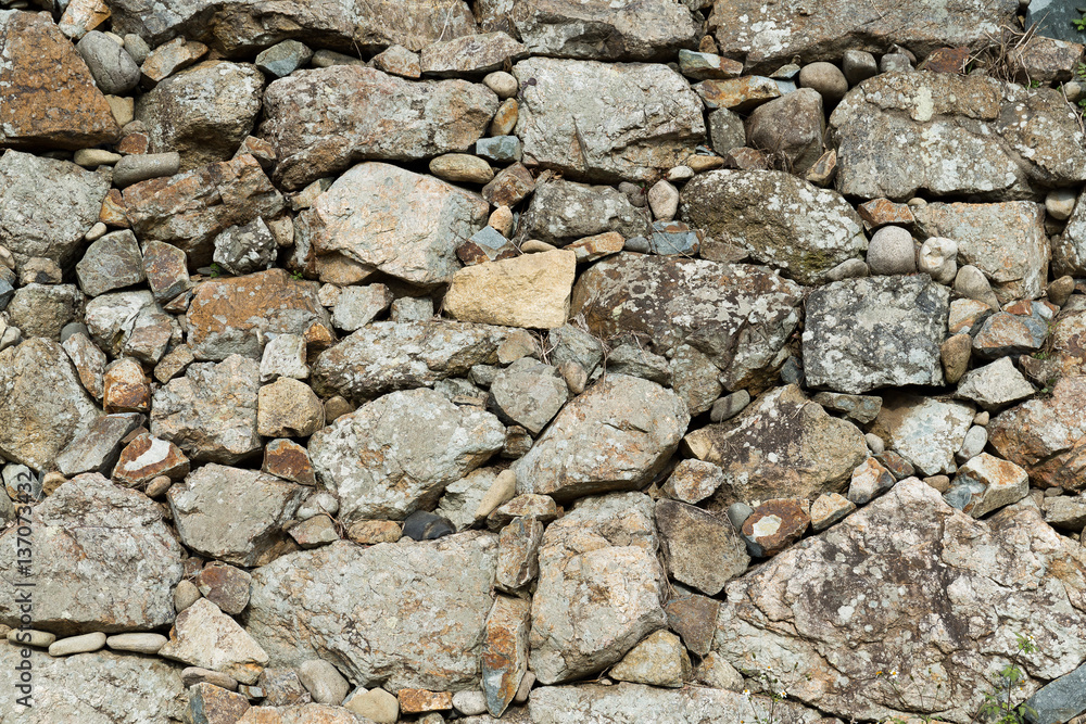 Stone wall texture