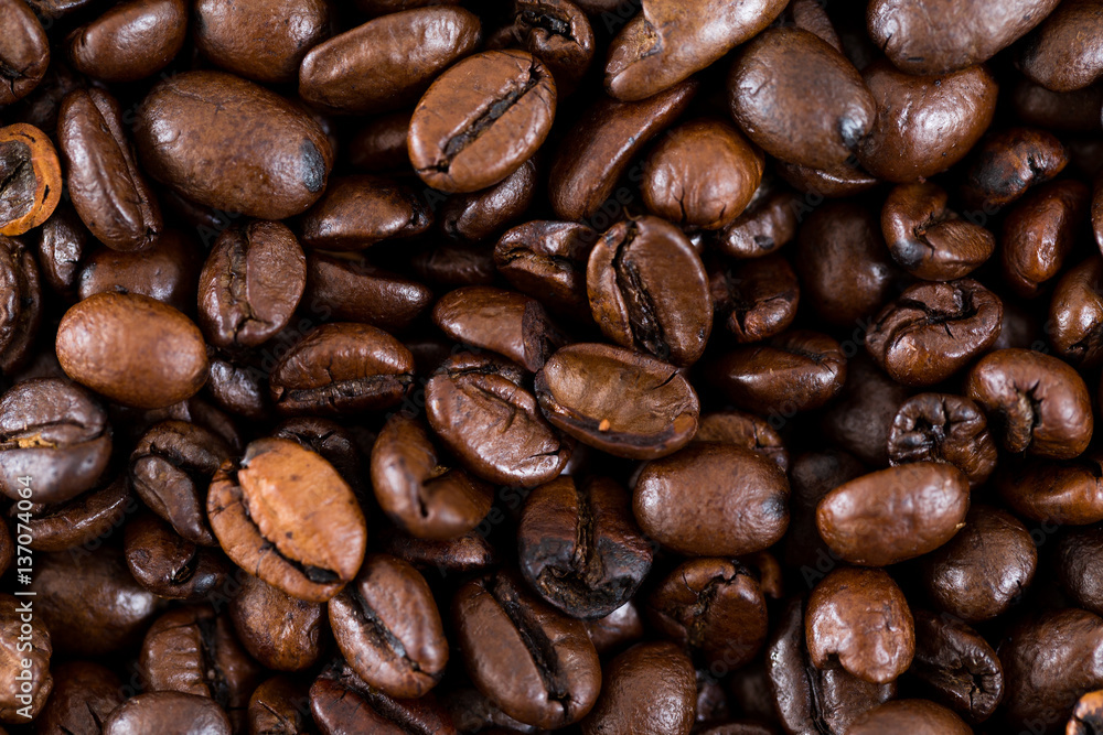 Coffee bean wall Coffee bean wall