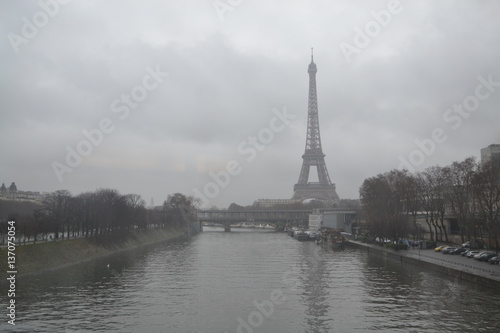 Paris in winter