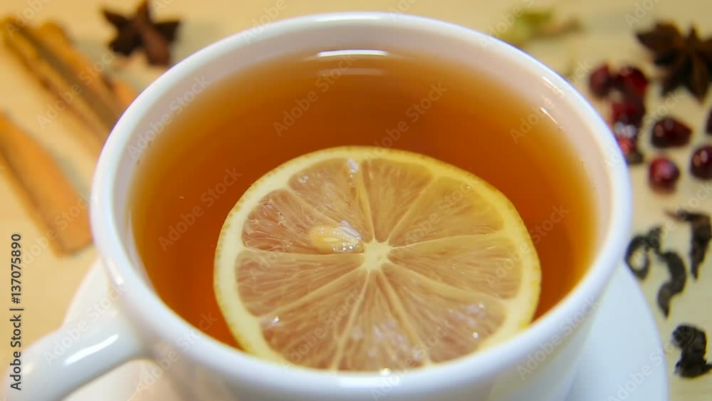 A cup of hot black tea A cup of hot black tea