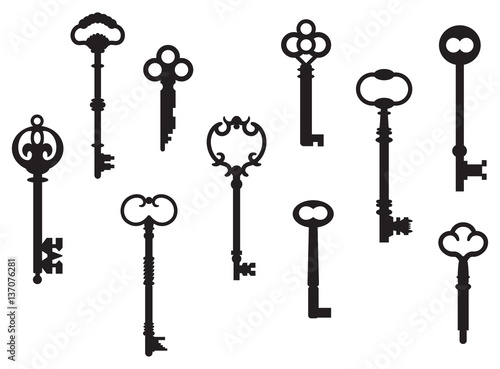 Antique Key Collection