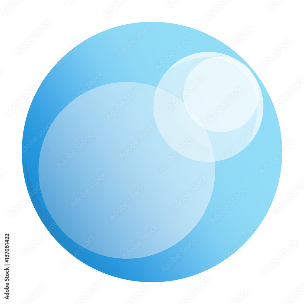 Soap bubble in front of white Background. Soap bubble in front of white Background.
