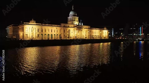 Custom House Quay Timelapse, Dublin