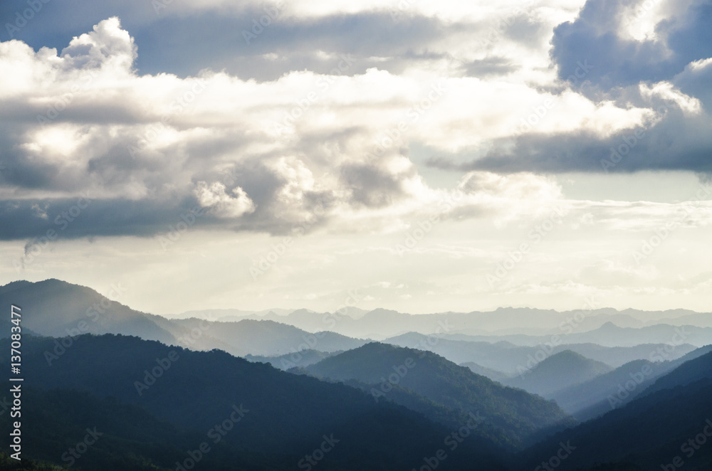 Fototapeta premium Mountain landscape
