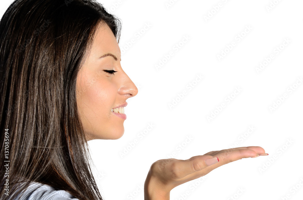isolated business woman isolated business woman