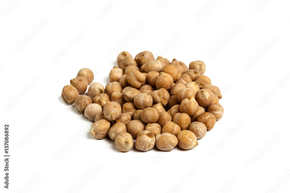 Soybeans isolated on white background Soybeans isolated on white background