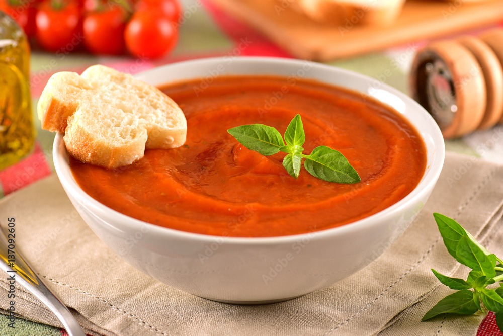 Tomatoes soup bowl Tomatoes soup bowl