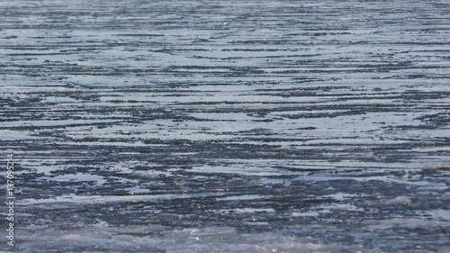 Wallpaper Mural Baikal in winter, calm waters of a cold lake. Filmed in Russia, Siberia, Lake Baikal Torontodigital.ca