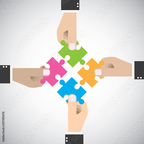 Four organization cooperation