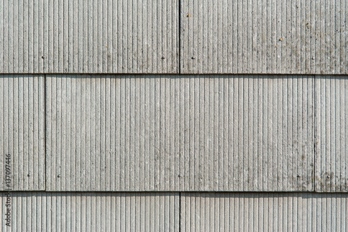 Fassade aus Faserzementplatten photo