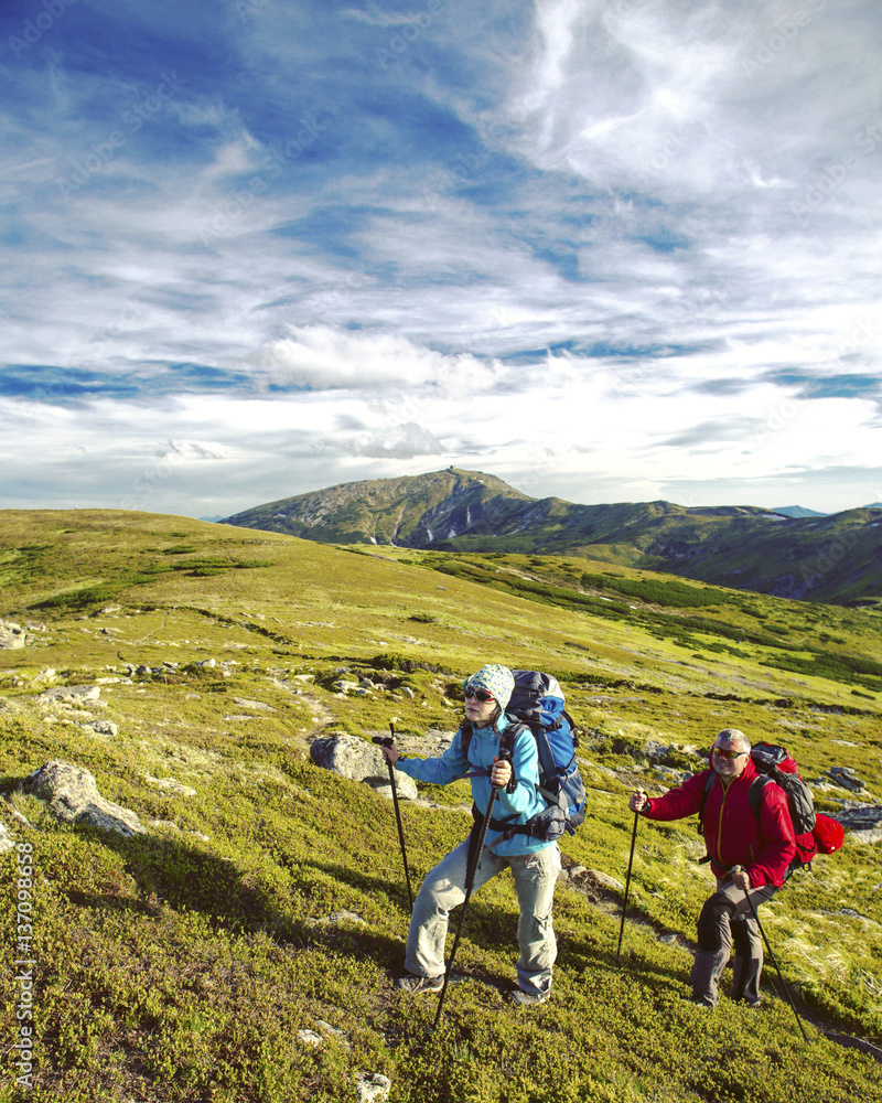 Summer hiking.