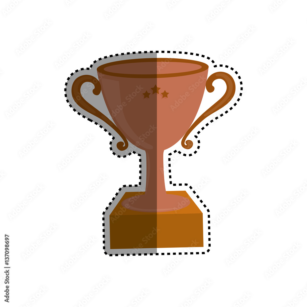 Cup trophy championship icon vector illustration graphic design Cup trophy championship icon vector illustration graphic design