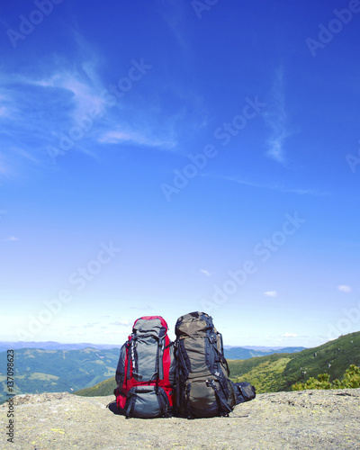 Summer hiking. © vetal1983